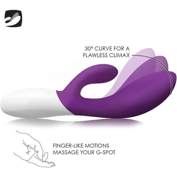 Lelo Ina Wave 2 Luxury Rechargeable Vibe Plum - Image 4