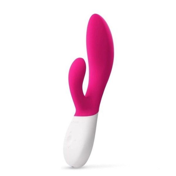 Lelo Ina Wave 2 Luxury Rechargeable Vibe Cerise - Image 2