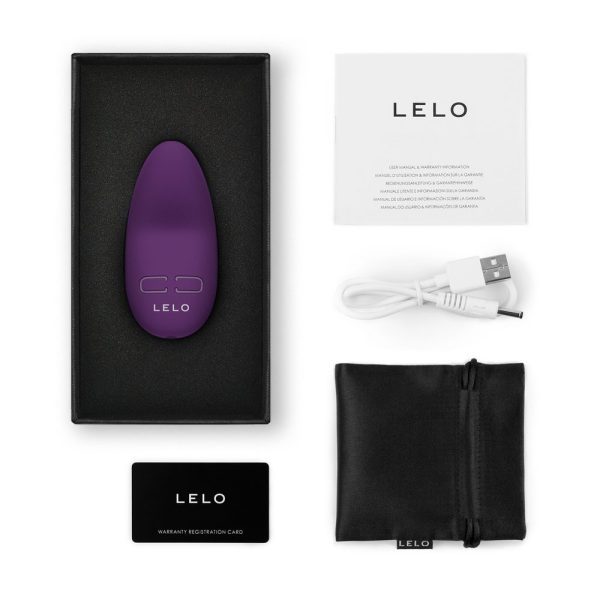 Lelo Lily 3 Dark Plum Petite Personal Massager - Image 3