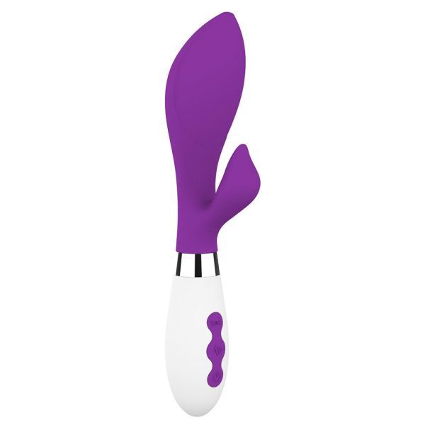 Achelois Rechargeable Vibrator Purple - Image 2