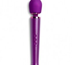 Le Wand Petite Rechargeable Vibrating Massager Dark Cherry