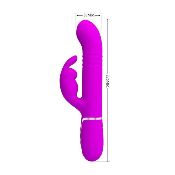 Pretty Love Coale Rechargeable Rabbit Vibrator - Image 3