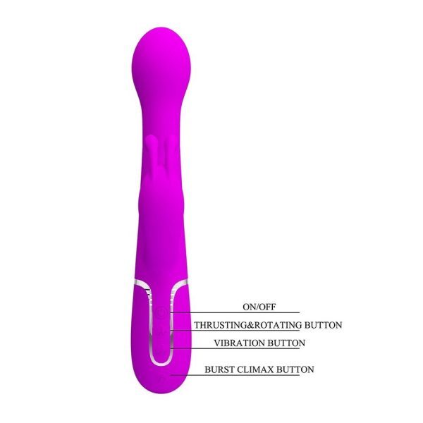 Pretty Love Dejon Rechargeable Rabbit Vibrator - Image 4