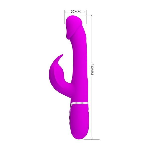 Pretty Love Kampas Rechargeable Rabbit Vibrator - Image 3