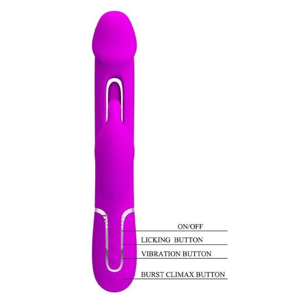 Pretty Love Kampas Rechargeable Rabbit Vibrator - Image 4