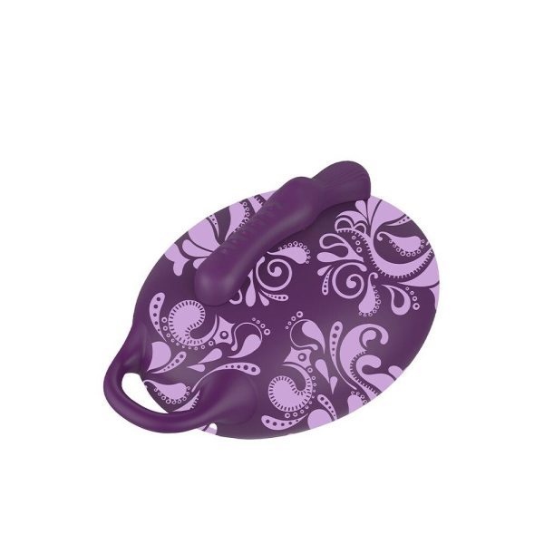 Bouncy Bliss Sit On Vibrator Purple - Image 2