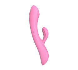 Love To Love Bunny And Clyde Tapping Rabbit Vibrator Pink