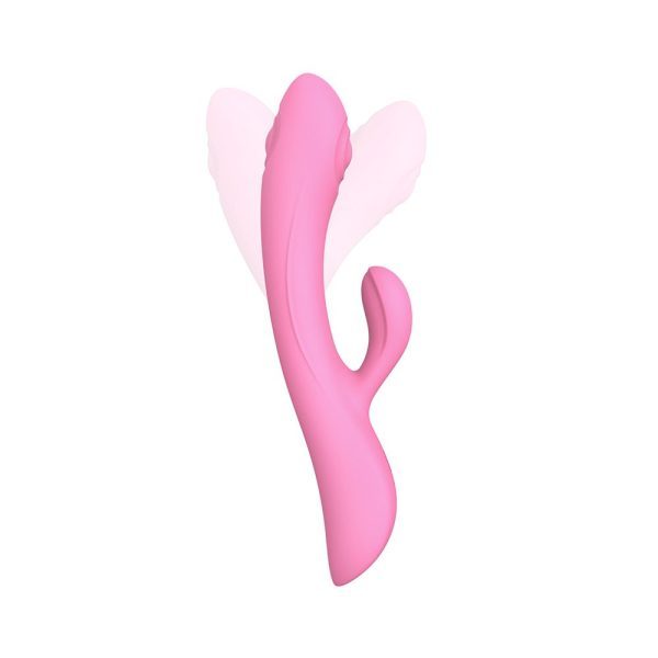 Love To Love Bunny And Clyde Tapping Rabbit Vibrator Pink - Image 3