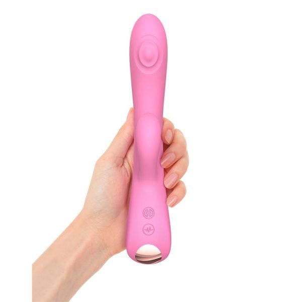 Love To Love Bunny And Clyde Tapping Rabbit Vibrator Pink - Image 4