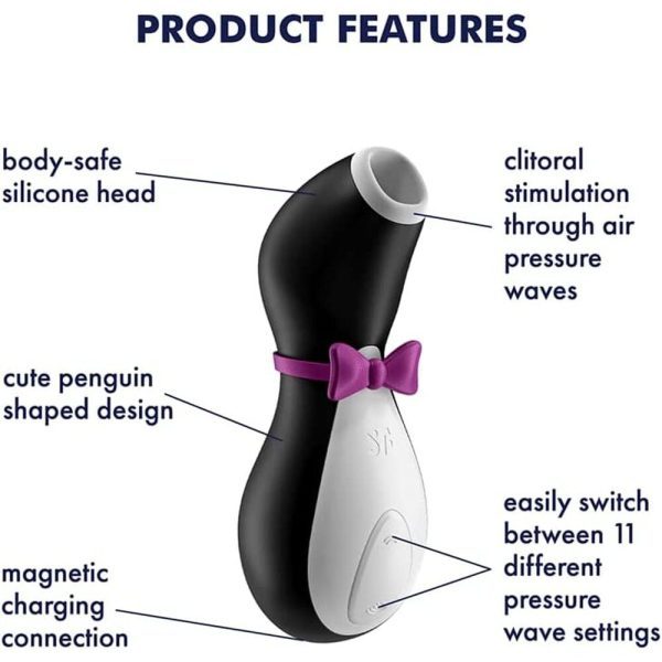 Satisfyer Pro Penguin Clitoral Massager - Image 5