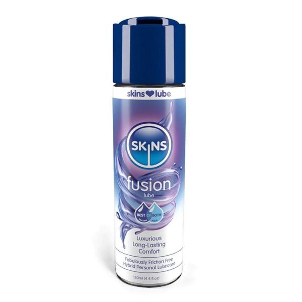 Skins Fusion Hybrid Silicone And Waterbased Lubricant 130ml - Image 2