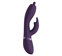 Vive Nilo Purple Pinpoint Rotating G Spot Rabbit