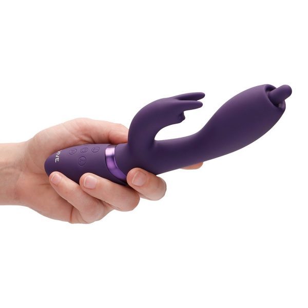 Vive Nilo Purple Pinpoint Rotating G Spot Rabbit - Image 4