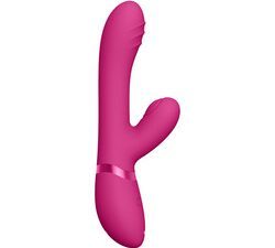 Vive Tani Finger Motion With Pulse Wave Vibrator Pink