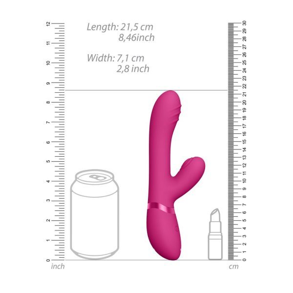 Vive Tani Finger Motion With Pulse Wave Vibrator Pink - Image 4
