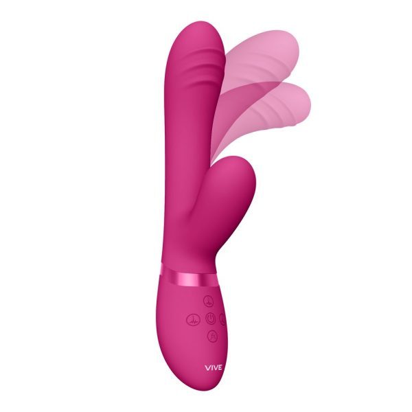 Vive Tani Finger Motion With Pulse Wave Vibrator Pink - Image 5