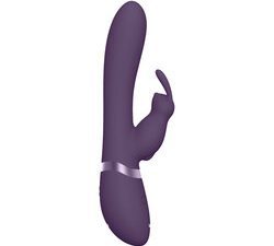 Vive Taka Triple Action Automatic Inflatable Vibrator Purple