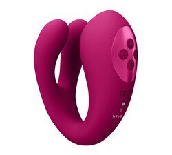 Vive Yoko Triple Action Vibe with Clit Pulse Waves