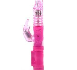 Pink Rabbit Vibrator With Thrusting Motion