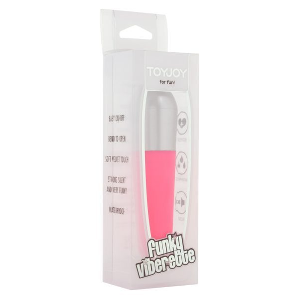 ToyJoy Funky Viberette Mini Vibrator Pink - Image 3