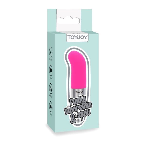 Toyjoy Funky Viberette Mini G Spot Vibrator Violet - Image 3