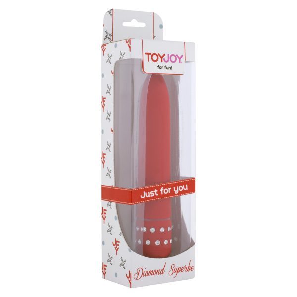 ToyJoy Diamond Red Superbe Mini Vibrator - Image 3