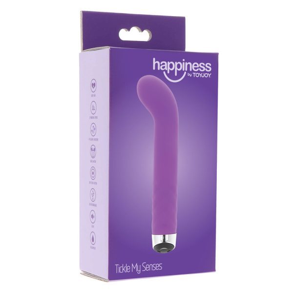 ToyJoy Smile Tickle My Senses Purple Mini G Spot Vibe - Image 6