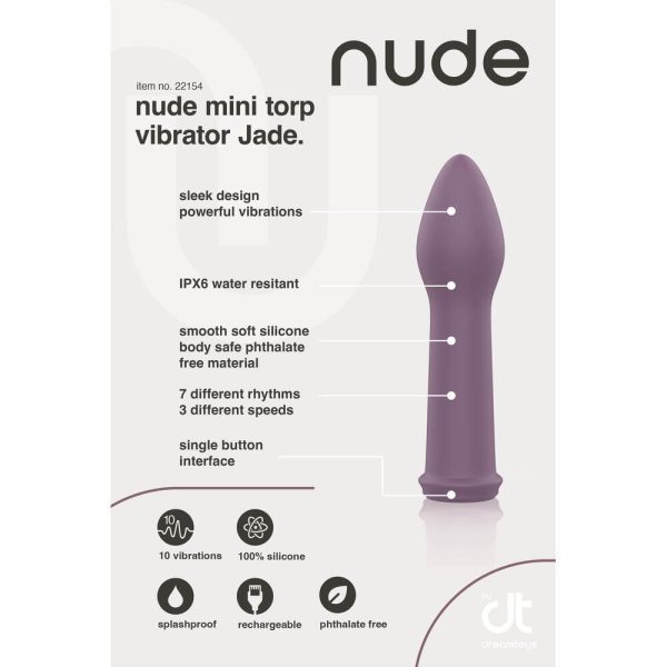 Nude Jade Mini Torp Vibrator - Image 4