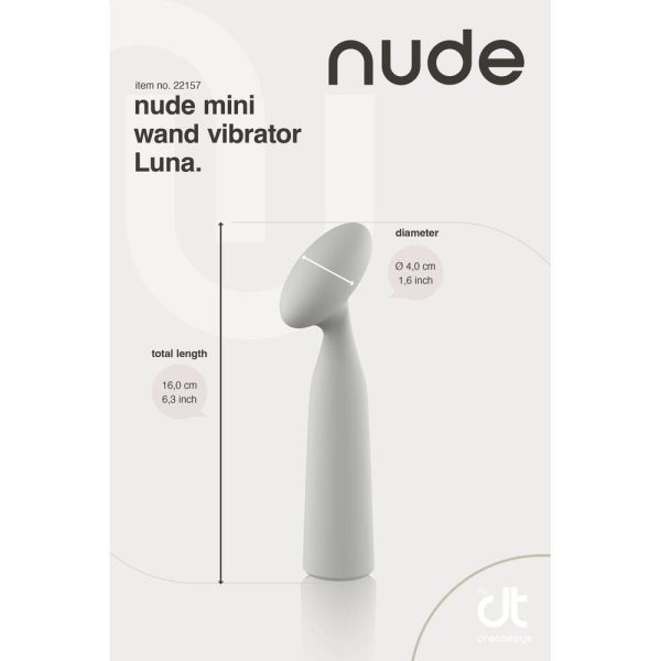 Nude Luna Mini Wand Vibrator - Image 5