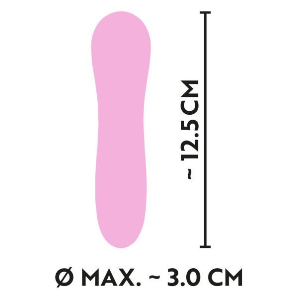 Cuties Silk Touch Rechargeable Mini Vibrator Pink - Image 6
