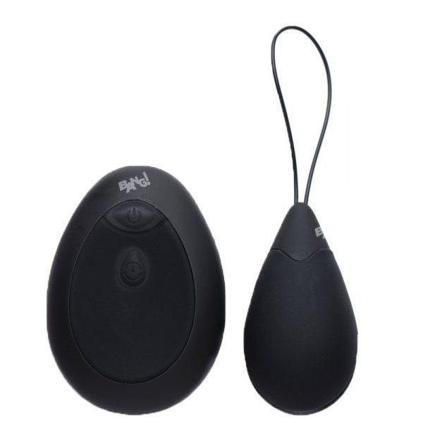 XR 10X Silicone Vibrating Egg Black - Image 3