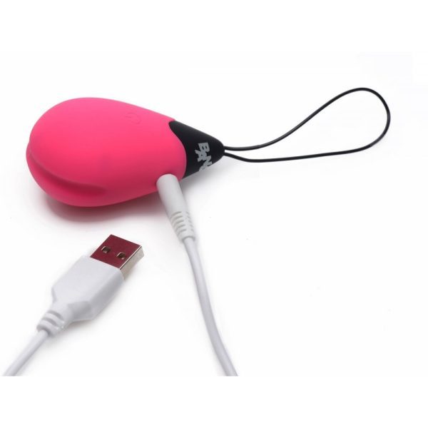 XR 10X Silicone Vibrating Egg Pink - Image 4