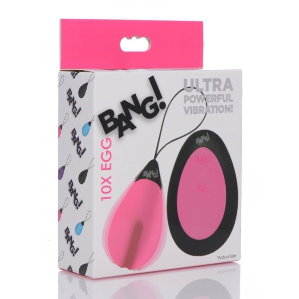 XR 10X Silicone Vibrating Egg Pink - Image 6