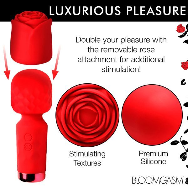 XR Bloomgasm Rose Petite Mini Wand - Image 5