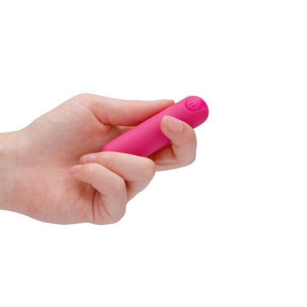 10 speed Rechargeable Bullet Pink - Image 5