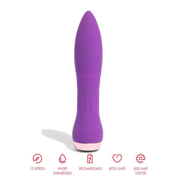 Nu Sensuelle Silicone 60SX AMP Bullet Purple - Image 4