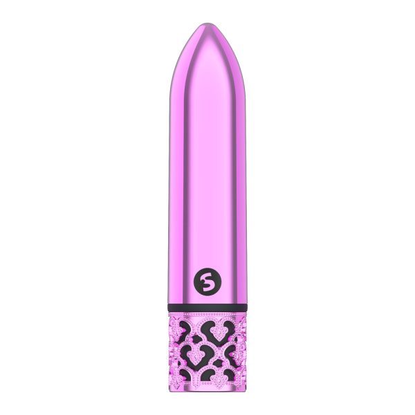 Royal Gems Glamour Rechargeable Bullet Pink - Image 2