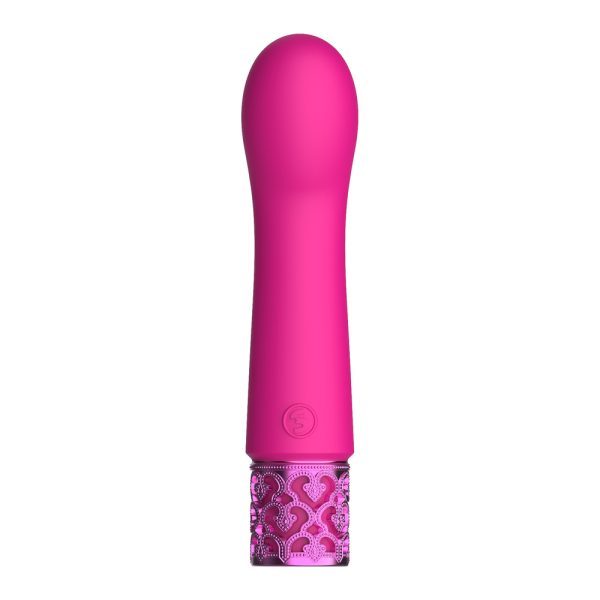 Royal Gems Bijou Rechargeable Silicone Bullet Pink - Image 3