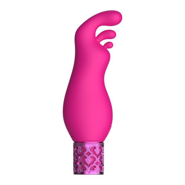 Royal Gems Exquisite Rechargeable Silicone Bullet Pink - Image 2