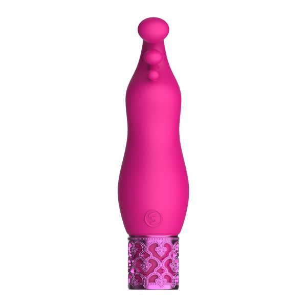 Royal Gems Exquisite Rechargeable Silicone Bullet Pink - Image 3