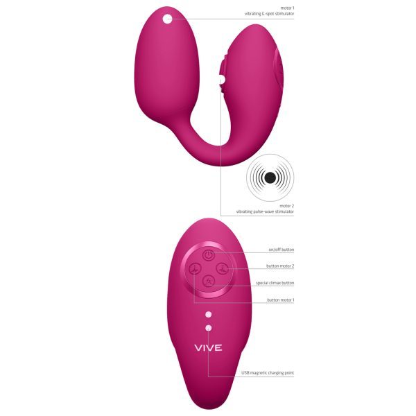 Vive Aika Pulse Wave And Vibrating Love Egg Pink - Image 3