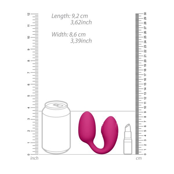 Vive Aika Pulse Wave And Vibrating Love Egg Pink - Image 4